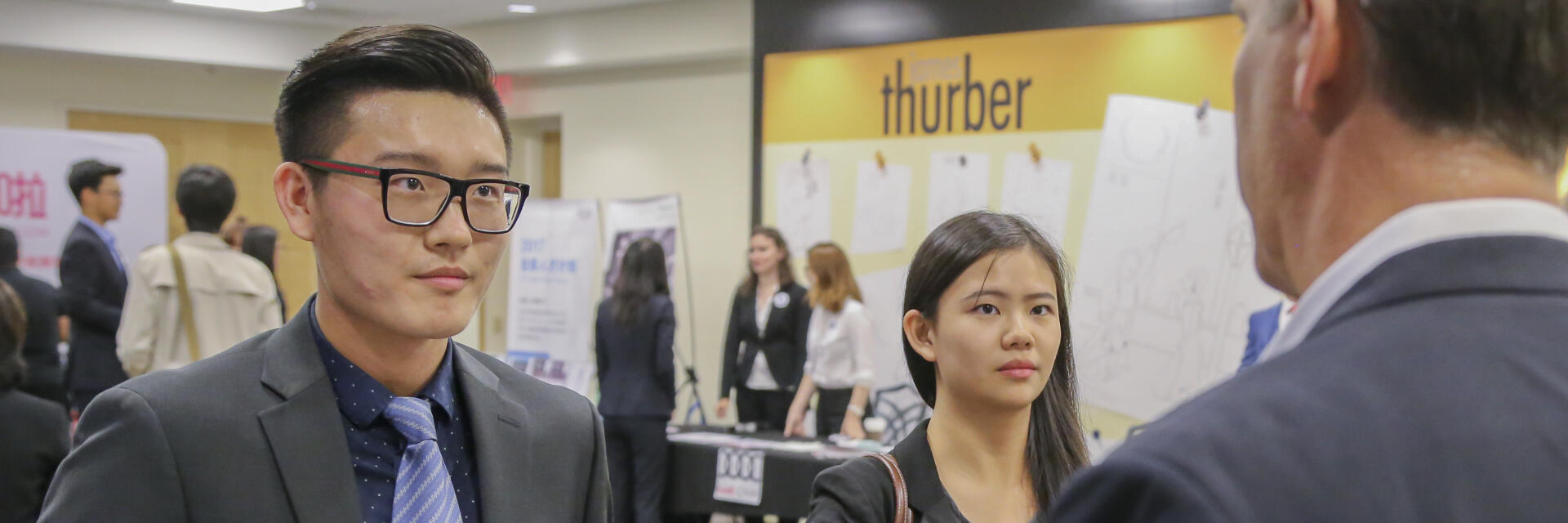 Students at Career Fair